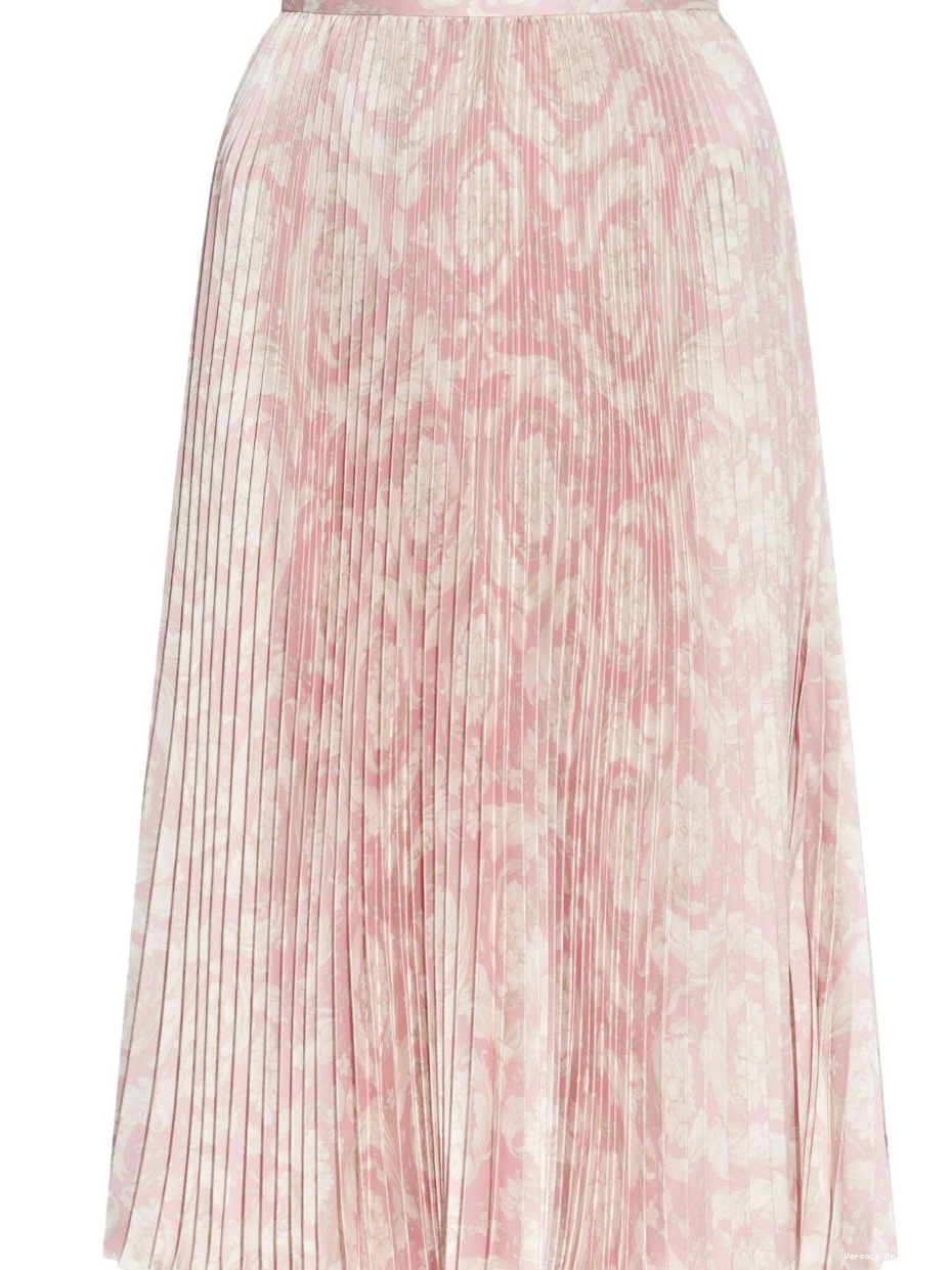 Affordable Versace midi Women skirt pleated Barocco-print 0703